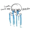 i can't,,,, can't stop /CRYING