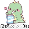 MILKE @rose_stickers1 Me dinoencantas