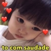 to com saudade