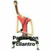 Papas con
cilantro