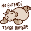 NO ENTENDI TENGO HAMBRE