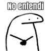 No entendi