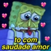 to com
saudade amor