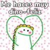 Me haces muy dino-feliz Aarón