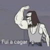 Fui a cagar