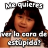 Me quieres
ver la cara de
estúpida?
@Giseelove Stickers