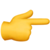 Finger emoji 16
