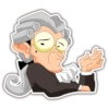Stickers Asistente (Yes man) 10