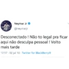 Twette antigo Neymar 15
