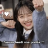 F♡)
fuersa besti vos podés !!!