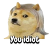 You idiot