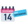 ..
NOVIEMBRE
14
HOY
VOTAMOS!