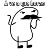 A ve a que horas