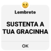 LEMBRETE PRA VC 😁😜 5