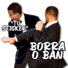 TU
STICKER
BORRA
O BANI