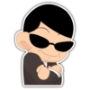 Stickers Asistente (Yes man) 24