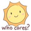 who cares?