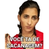 VOCÊ TA DE SACANAGEM?
