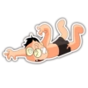 Stickers Asistente (Yes man) 14