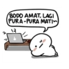 BODO AMAT, LAGI
PURA-PURA MATI
13