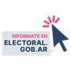 INFORMATE EN
ELECTORAL.
GOB.AR