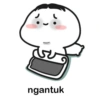 त्य
ngantuk