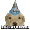 A APPY RTHDA Feliz jueves de racismo