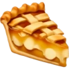 Fatia de Torta de Maçã