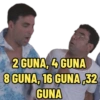 2 GUNA, 4 GUNA 8 GUNA, 16 GUNA,32 GUNA