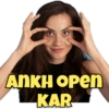 Cute girl expression 7