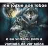 me jogue aos lobos e eu voltarei com a vontade de ver seios