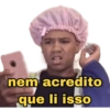 nem acredito que li isso