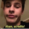 Aham, acredito!