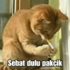 Sebat dulu pakcik
