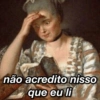 não acredito nisso que eu li