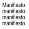 Manifiesto manifiesto manifiesto manifiesto