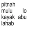 Kata kata anomali lucu 18