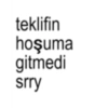 teklifin hoşuma gitmedi srry