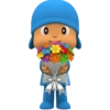 🌹🩵 Pocoyó Ramo de flores🩵🌹 6