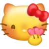 Hello kitty emoji 5