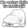 No estoy deja tu mensaje gevsiov