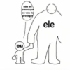 (eu não se preocupa eu vou te proteger ele