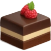 Bolo de Chocolate e Framboesa