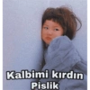 Kalbimi kırdın Pislik