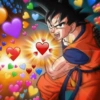 Personagem Energético com Corações
