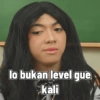 lo bukan level gue kali