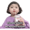 서울우유 Chocolat Elimde sütüm Bu hayata küsüm