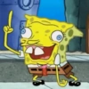 SpongeBob Apontando Animado