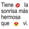 Tiene la sonrisa más hermosa que vi.