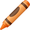 Orange Crayon